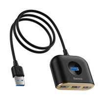 

                                    Baseus CAHUB-AY01 Square Round 4 in 1 Type A USB Hub Adapter